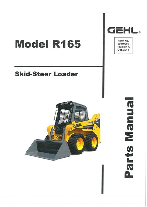 r165 gehl skid steer|gehl r165 manual.